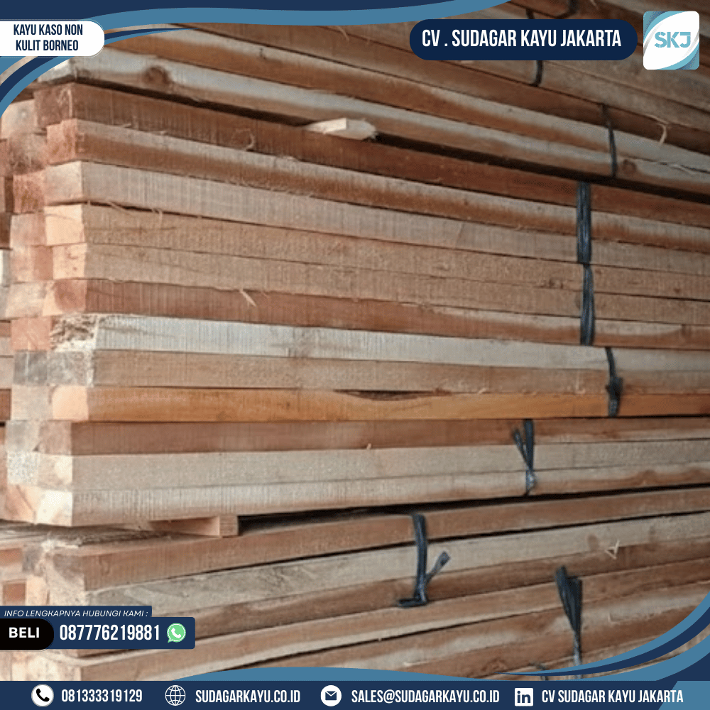 Kayu Kaso Non Kulit Borneo Lokal - Gambar 8