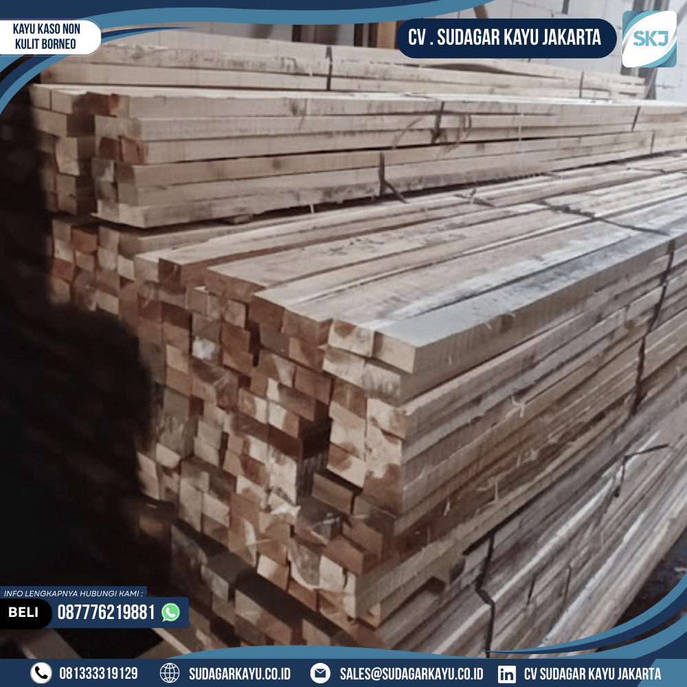 Kayu Kaso Non Kulit Borneo Lokal - Gambar 7